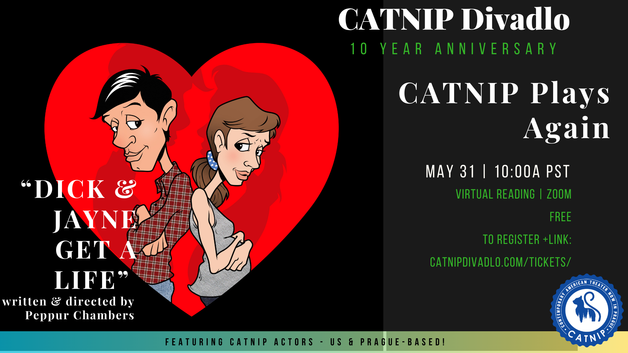 dick and jayne Copy of CATNIP Divadlo 10 Yr Anniversary